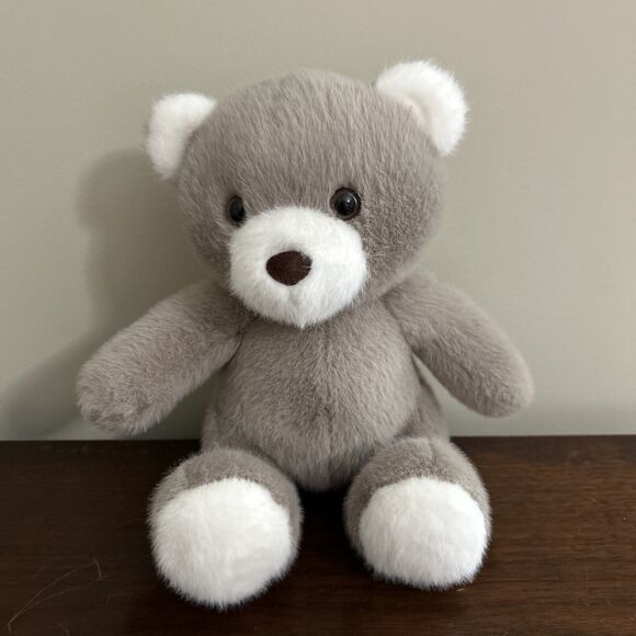 Homily Gray Teddy Bear Plush Animal Toy Stuffed Super Soft 9